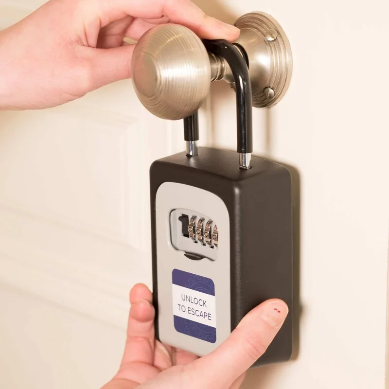 Escape room door lock