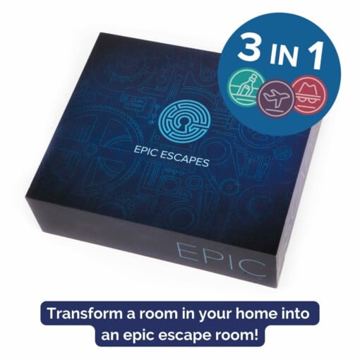 Transform a room in your home into an escape room!