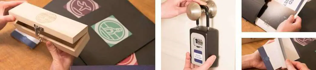 At Home Escape Room Components